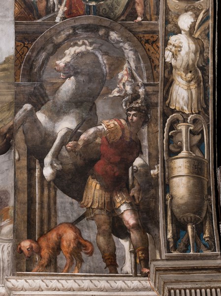 Parma, Church of San Giovanni Evangelista, left aisle, second chapel