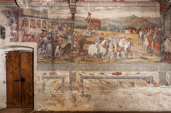 Cavernago, Malpaga Castle or Colleoni Castle, Hall of Honour