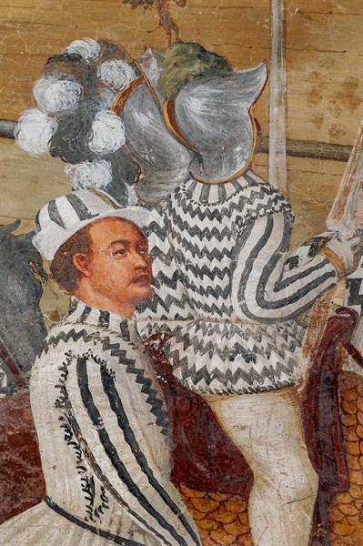 Cavernago, Malpaga Castle or Colleoni Castle, Hall of Honour