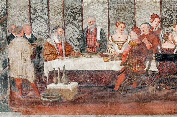 Cavernago, Malpaga Castle or Colleoni Castle, Hall of Honour