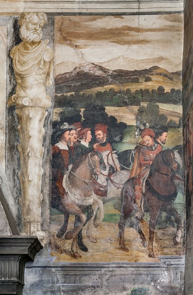 Cavernago, Malpaga Castle or Colleoni Castle, Hall of Honour