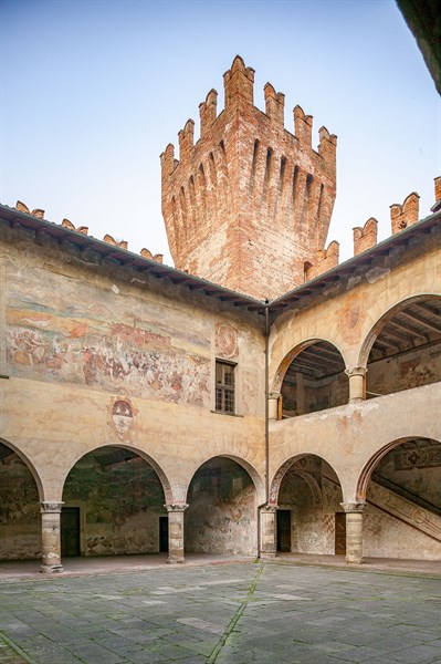 Cavernago, Malpaga Castle or Colleoni Castle