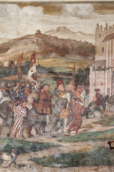 Cavernago, Malpaga Castle or Colleoni Castle, Hall of Honour