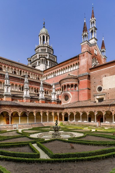 Pavia, the Certosa of Pavia