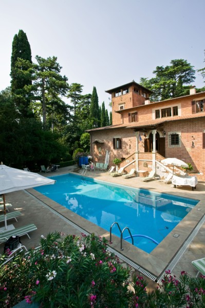The Villa Pambuffetti Hotel in Montefalco, Italy