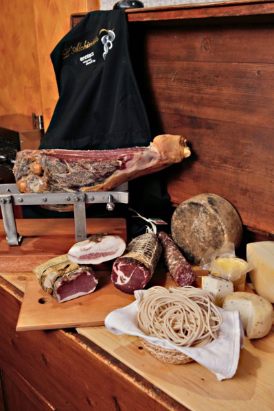 A selection of typical Umbria products