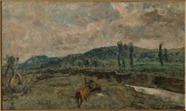Graziosi, "Landscape with Carts"