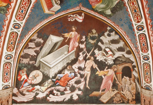 Vignola Stronghold, the Contrari Chapel, Northern wall
