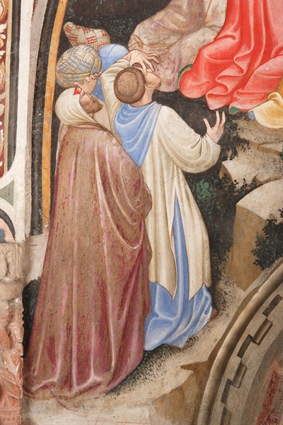 Vignola Stronghold, the Contrari Chapel, Eastern wall