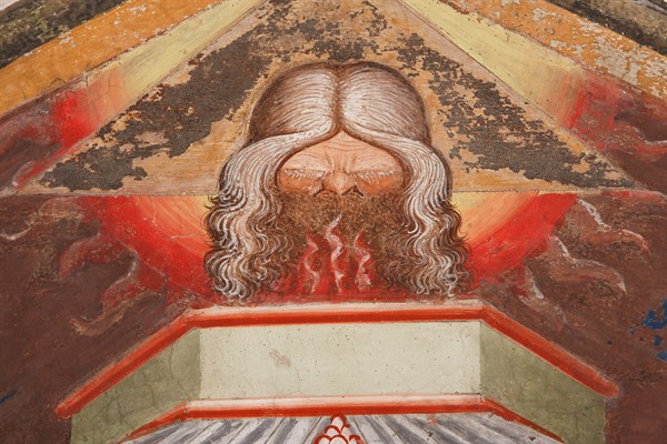 Vignola Stronghold, the Contrari Chapel, Eastern wall