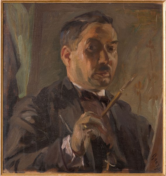 Giuseppe Graziosi (1879-1942),"Self-portrait"