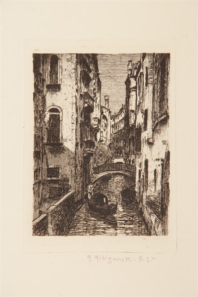 Venetian Canaliuseppe Miti Zanetti (1859 - 1929)