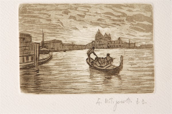 The Gondolieriuseppe Miti Zanetti (1859 - 1929)