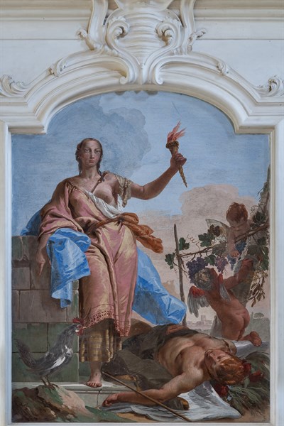 Villa Loschi Motterle à Monteviale, Italie