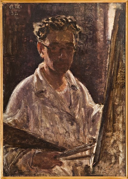 Giovanni Forghieri (1898 - 1944), "Self Portrait"