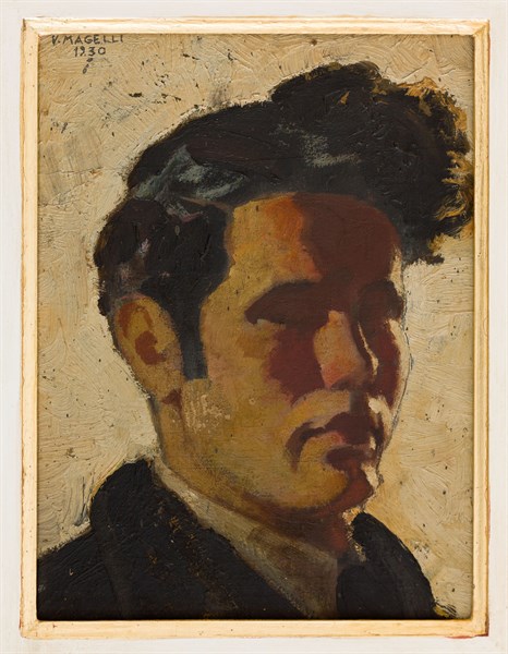 Vittorio Magelli  (1911-1988);  "Self Portrait"