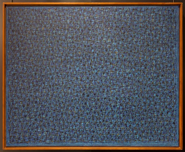 Museo Novecento: "Total Space: simultaneous rhythmic iterative progressions", by Mario Nigro, 1953