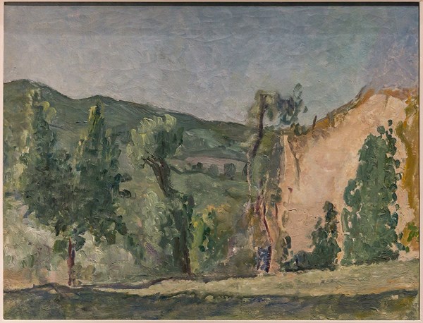 Museo Novecento: "Landscape"svaldo Licini, 1928