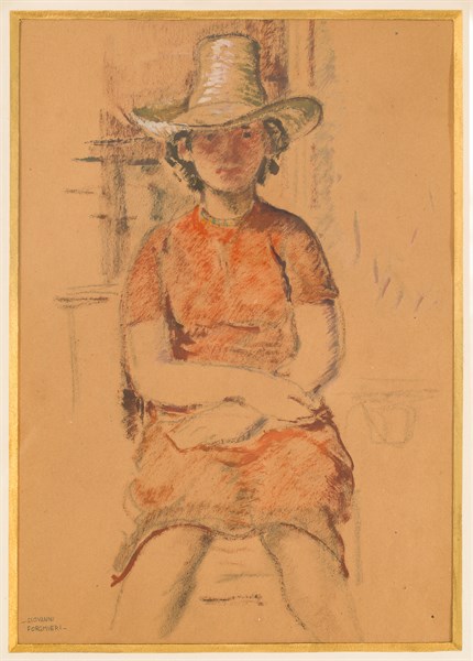 Giovanni Forghieri: "Sitting Girl" (?)