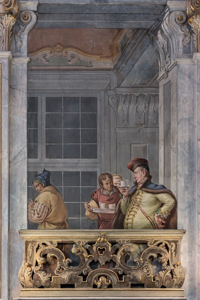 Brescia, Teatro Grande: the Entrance Hall or Foyer