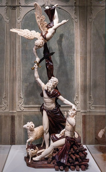 Brescia, Pinacoteca Tosio Martinengo: replica of "Abraham and Isaac"