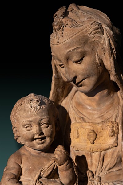 "Madonna and Laughing Child", by Leonardo da Vinci