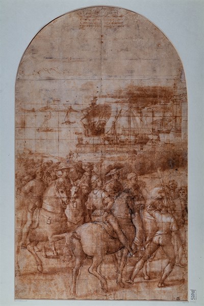 Raphael: “Aeneas Sylvius Piccolomini journeying to the Council of Basel”