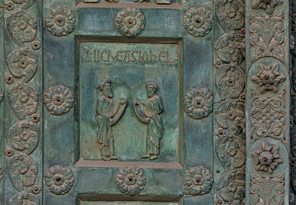 Monreale Cathedral, the gate by Bonanno Pisano (1185-6)