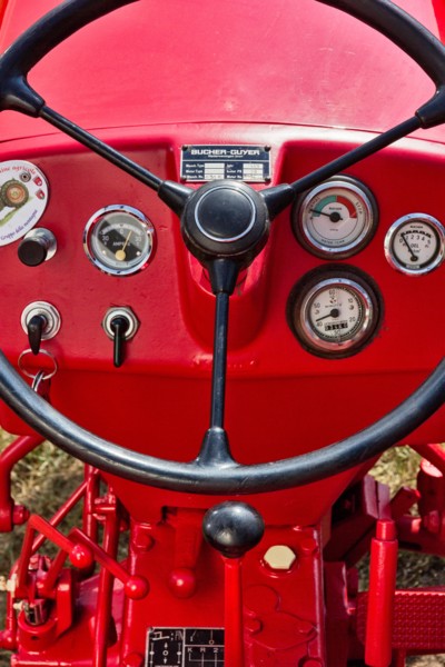 Old Tractor. Detail.