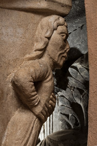 Modena, Ghirlandina Tower, Torresani Hall, east wall