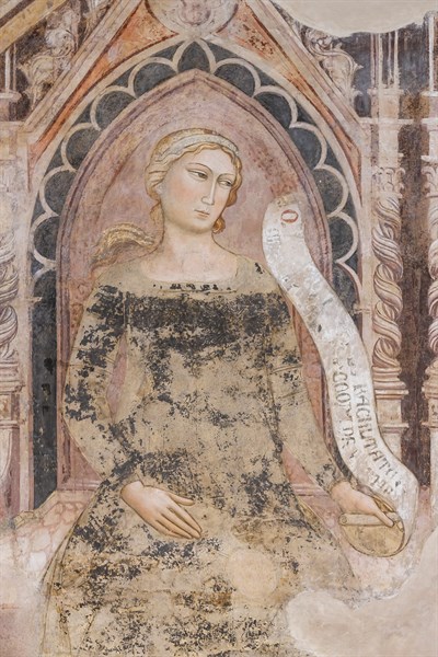 Allegory of Rhetoric; fresco by Jacopo di Cione
