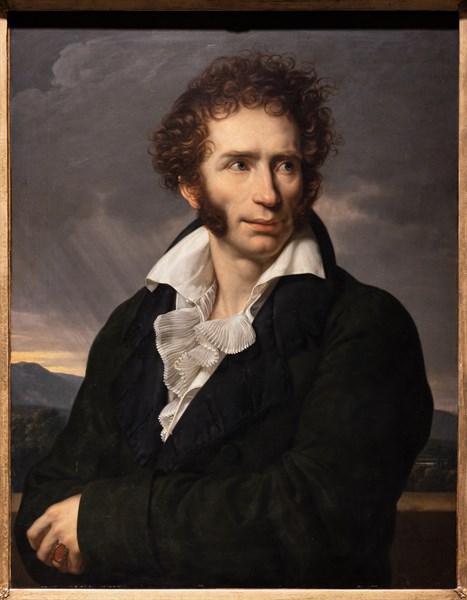 "Ugo Foscolo", by François - Xavier Fabre