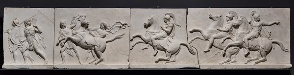 Frieze "The entry of Alexander the Great into Babylon"