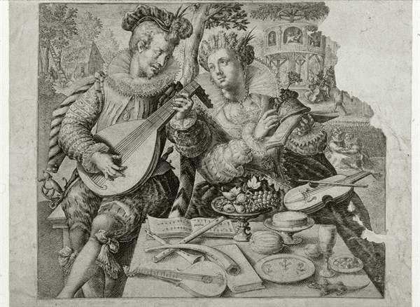 Gallant musical scene