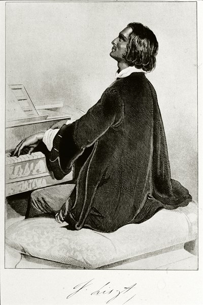 Portrait of Franz Liszt