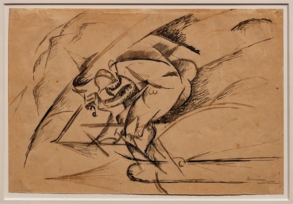Boccioni, 'Studies for Dynamism of a Cyclist'