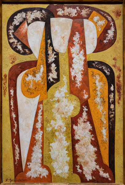 Goncharova, 'Three Young Women'