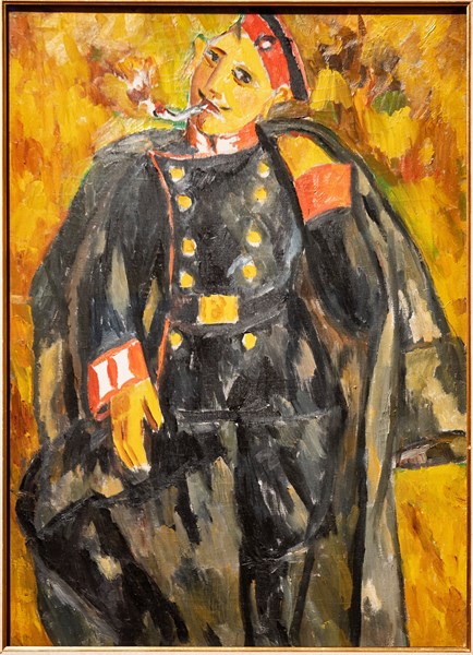 Larionov, 'Smoking Soldier'