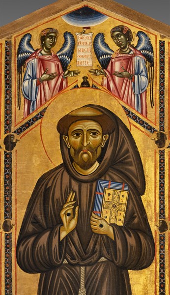 Coppo di Marcovaldo, 'St. Francis altarpiece and twenty stories of his life'