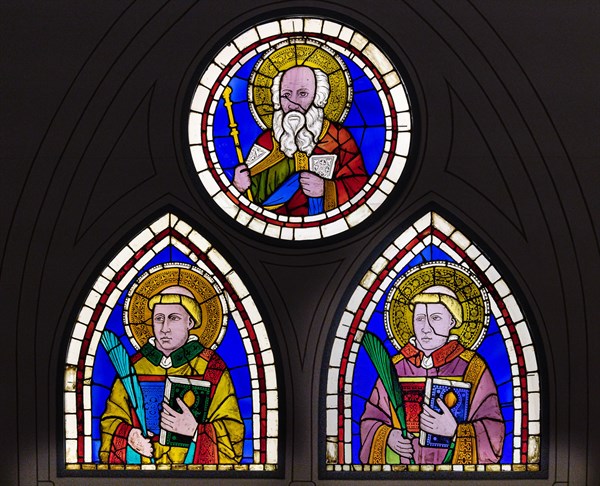 Giotto: 'Aaron and two Saints Deacon Martyrs'