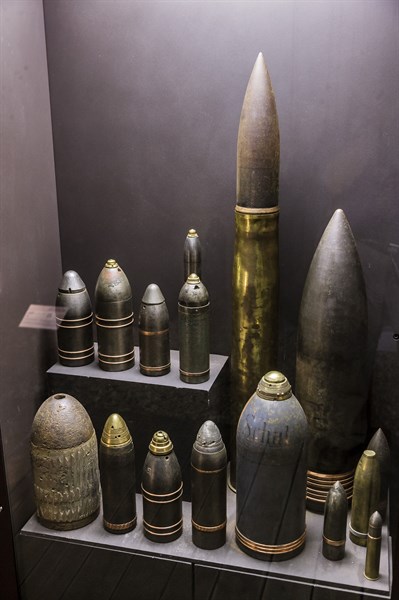 Artillery pieces