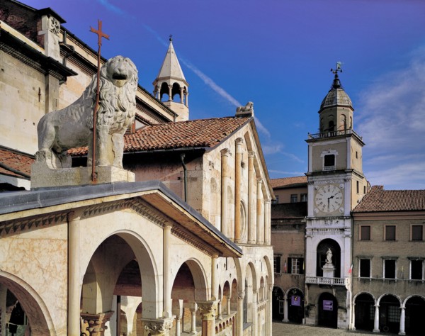 In the streets of Modena, Italy