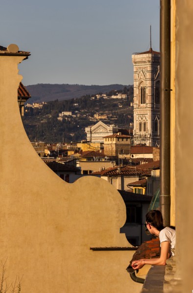 Vue de Florence, en Italie