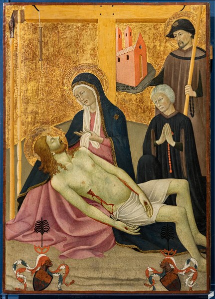 “Pietà con S. Sinibaldo e il committente Peter Volckamer"