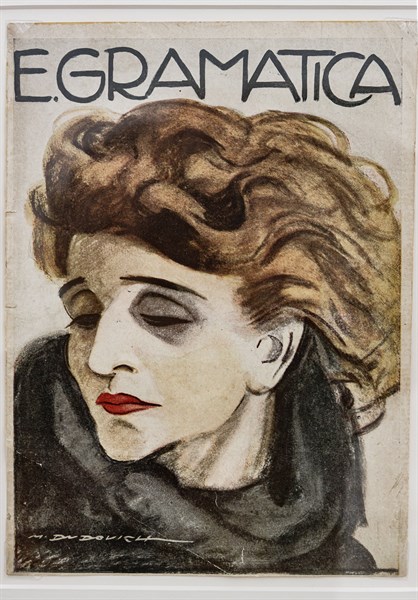 “Ritratto dell’attrice Emma Gramatica"