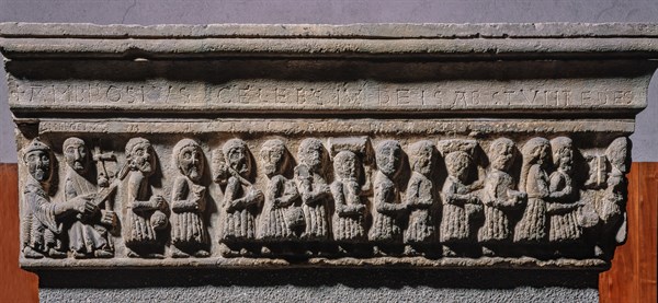 Haut-relief du musée du Château des Sforza à Milan