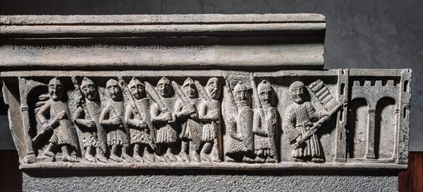Haut-relief du musée du Château des Sforza à Milan