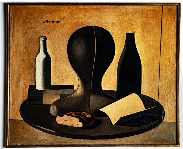 Morandi, "Nature morte au mannequin"