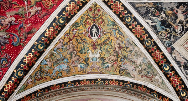 Voûte de la Libreria Piccolomini à Sienne