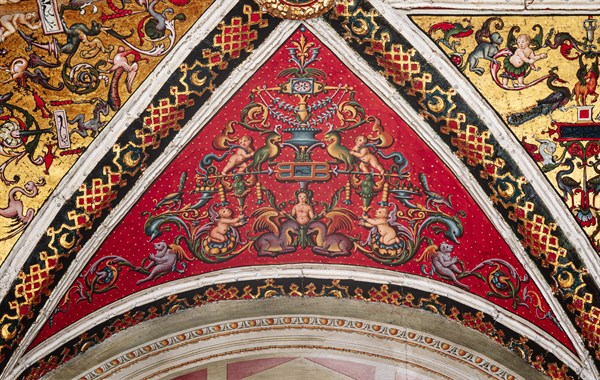 Voûte de la Libreria Piccolomini à Sienne